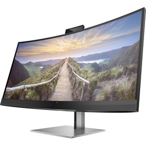 HP Z40c G3 39.7" Webcam WUHD Curved Screen LCD Monitor - 21:9 - Silver, Black