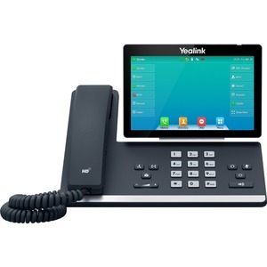 Yealink SIP-T57W IP Phone - Corded - Corded/Cordless - Bluetooth, Wi-Fi - Wall Mountable, Desktop - Classic Gray